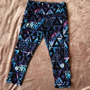 CVG Stardust Capri leggings NWOT!
